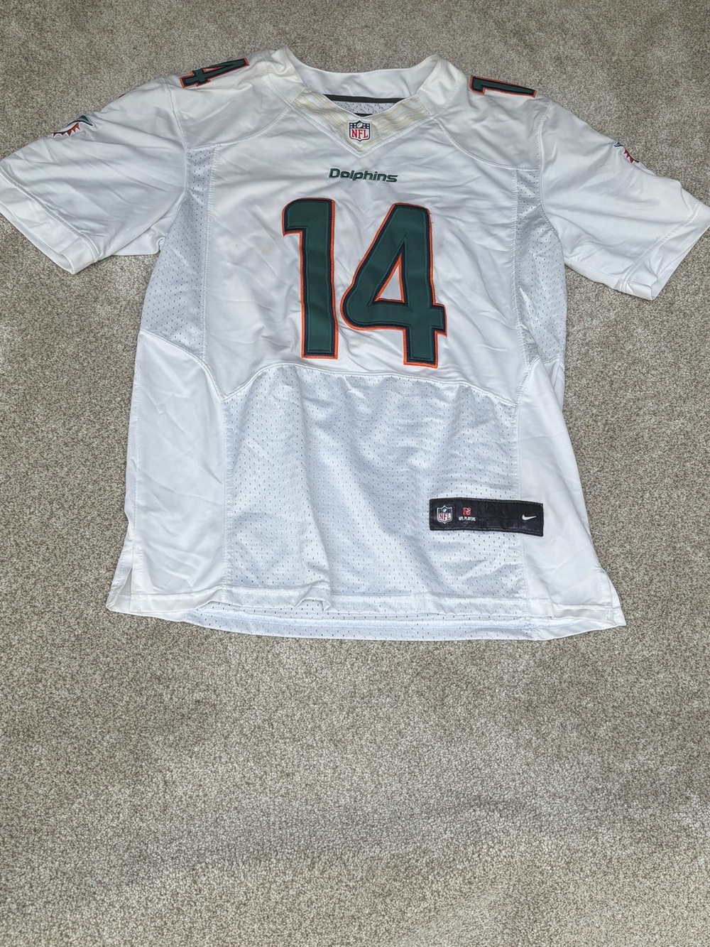 Miami Dolphins #14 Jarvis Landry Size 40 Player Jersey Nike NFL On-Field